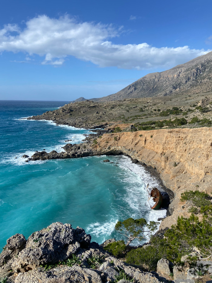 Agios Antonios, on the south coast of Crete
