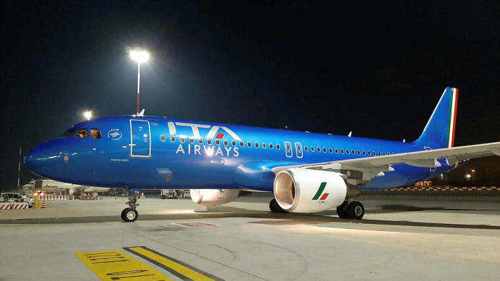 An ITA aircraft in its new livery
