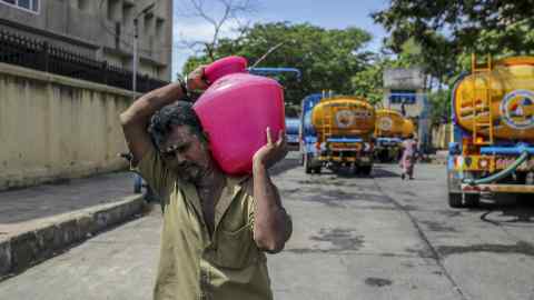 Time to act: drought in Chennai, India