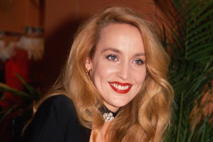 Jerry Hall is the mane event with a Texan tousle and side parting c1988