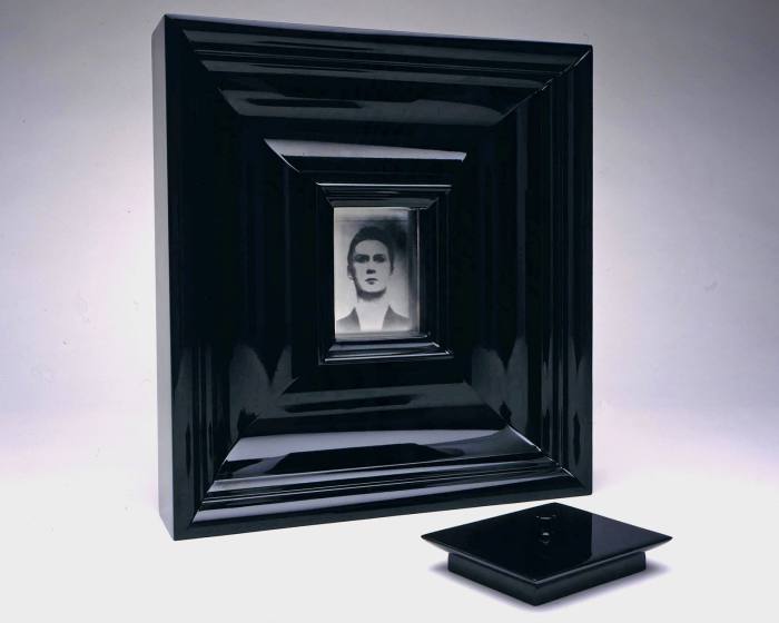 Jason Shulman’s ceremonial mirror, in memory of his friend Shaun Lawlor