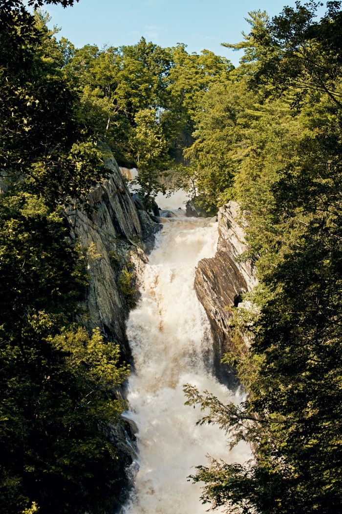 The waterfall at High Falls