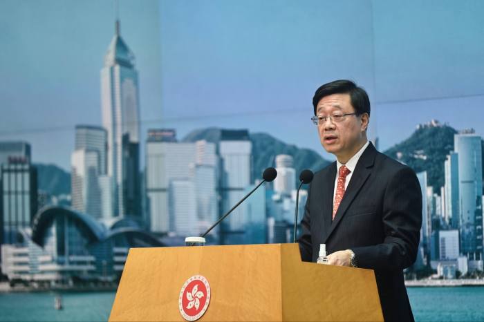 John Lee, Hong Kong’s chief executive