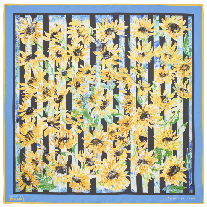 Aspinal Sunflower scarf, £145