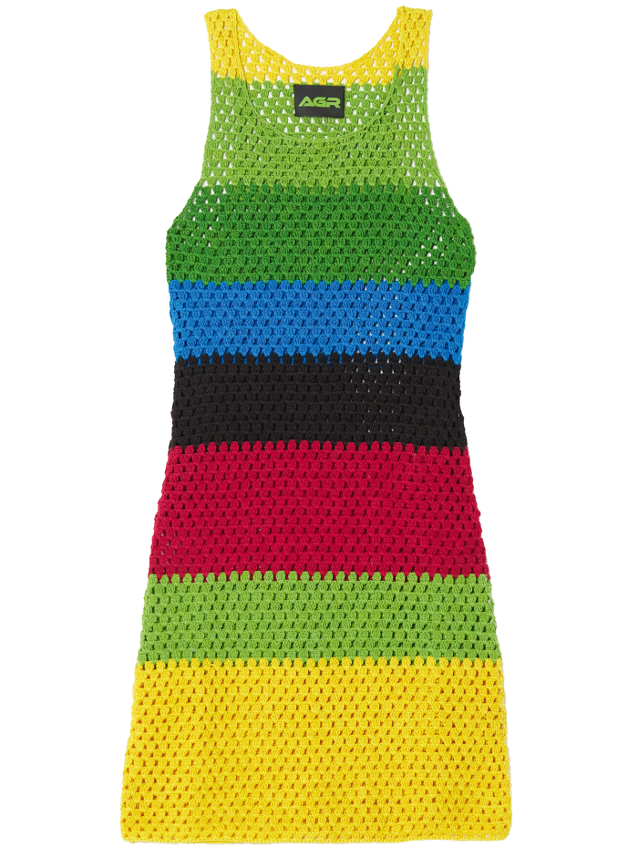 AGR cotton crochet minidress, £495, net-a-porter.com