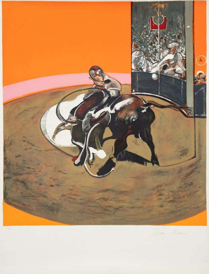 Study For a Bullfight No 1, 1971 lithograph, by Francis Bacon, estimate €40,000–€60,000