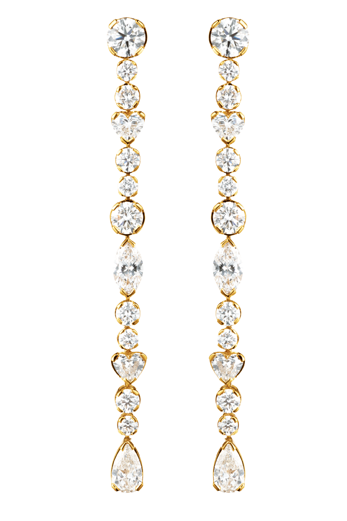 Gold and diamond Amis de Royale earrings, £51,750