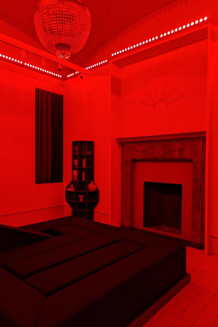 A room in Elle Decor’s The Art of Light exhibit