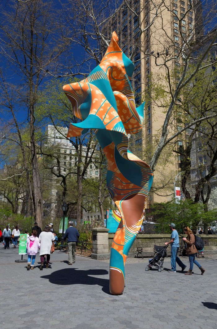 Yinka Shonibare’s Wind Sculptures he installed in Central Park