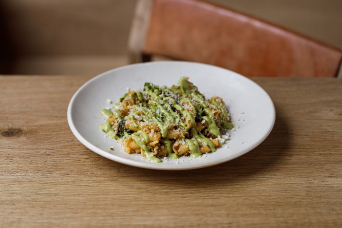 The campanelle pasta from Manteca in Shoreditch, with the classic flavours of a Big Mac