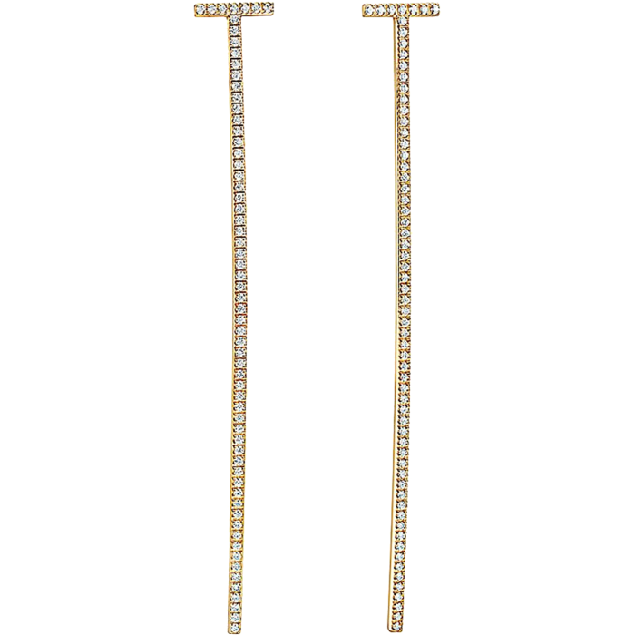 Sophie Billie Brahe gold and diamond Georgie Grande earrings, POA