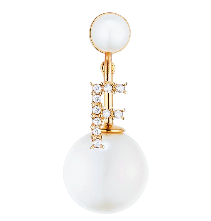 Dior resin-pearl and crystal earring, £230