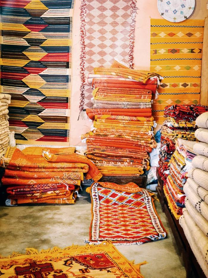 Salam Hello in New York sources rugs from a women-only collective