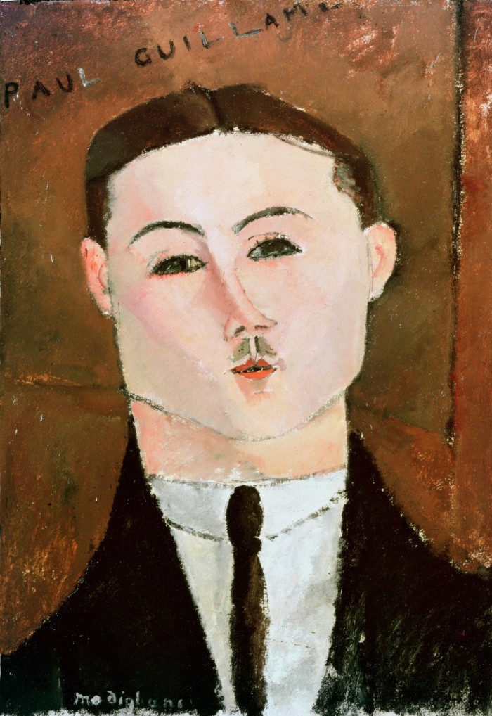 Paul Guillaume, 1916, by Amedeo Modigliani