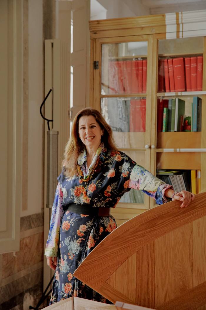 Benedetta Tagliabue at home in Barcelona