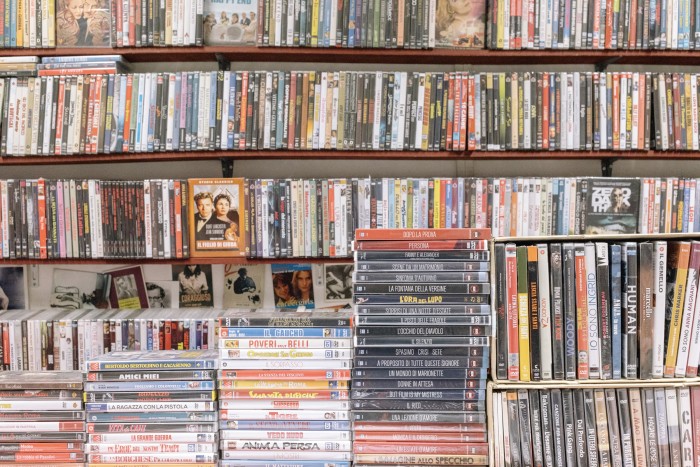 Hollywood Tutto Sul Cinema houses an impressive library of niche DVDs
