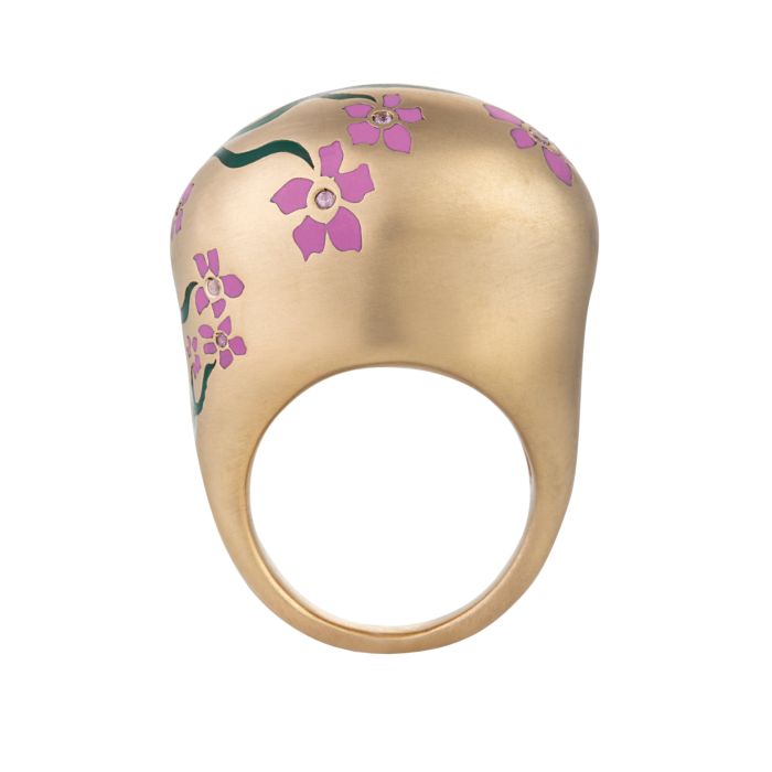 Nada Ghazal gold blossom ring, £6,792