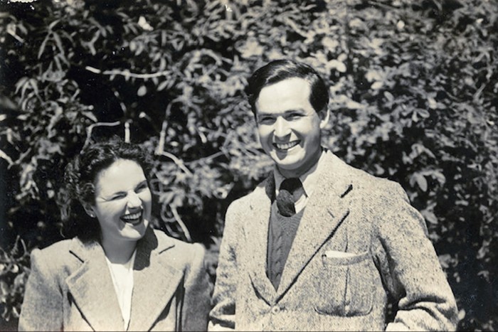 Myrtle and Ivan Allen photographed around 1943