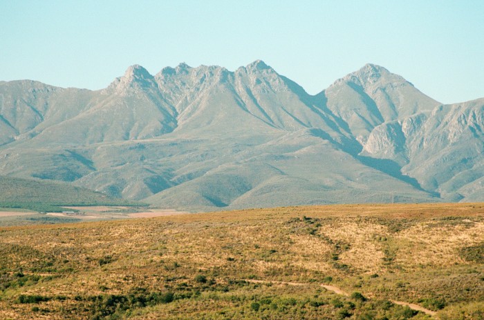The Swartberg mountain range