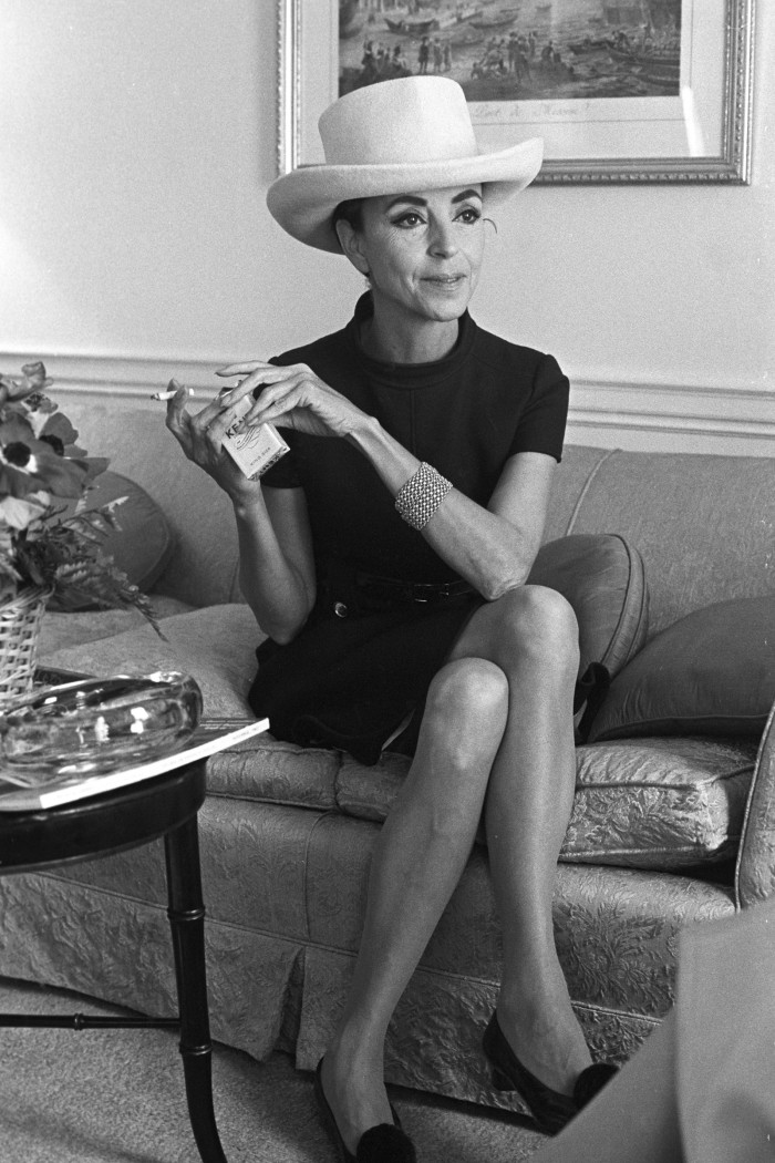 Her style icon and friend Gloria Guinness