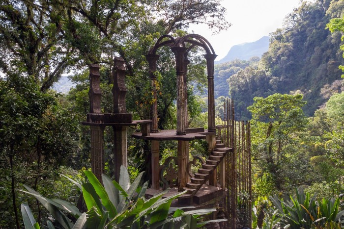 The Las Pozas surrealist garden in Mexico, created by the English poet Edward James