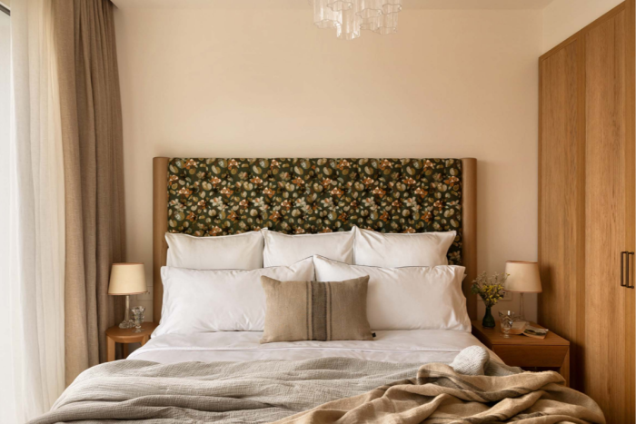 A bedroom at Villa Cacciarella