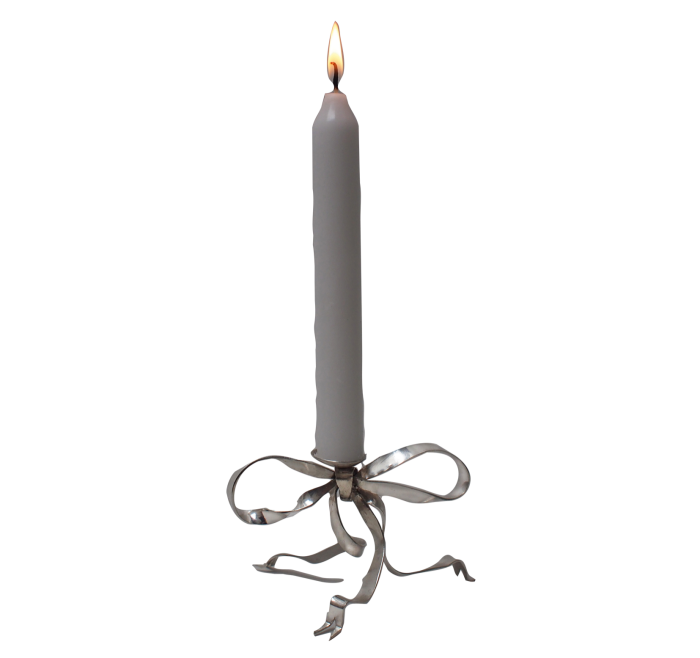 Leo Costelloe custom silver candlesticks, POA