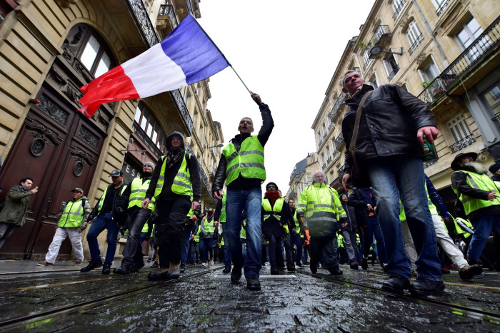 Yellow vest protesters 