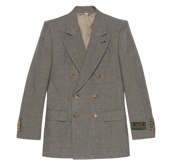 Gucci wool Prince of Wales jacket, £2,300