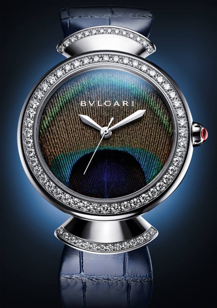 Bulgari white-gold and diamond Diva’s Dream Peacock, €27,800