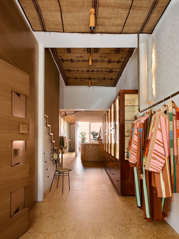 The new Folk store was designed by Folk’s friend Tamsin Johnson