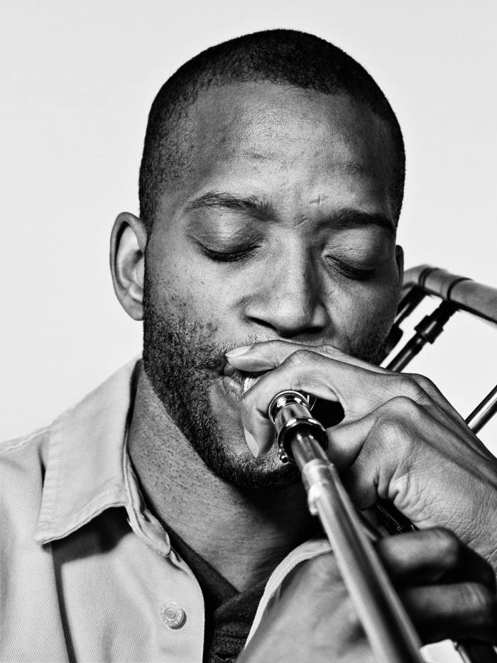 Trombonist and trumpeter Troy “Trombone Shorty” Andrews