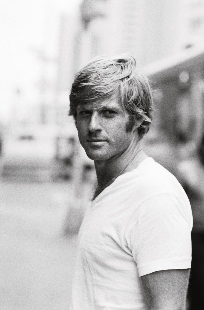 T-shirt goals: Robert Redford photographed in New York c1970