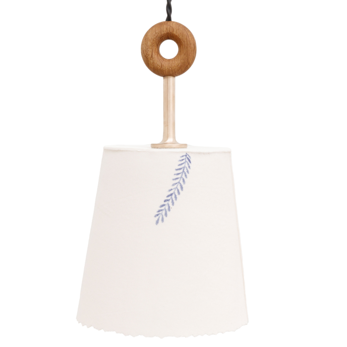 Ceramic pendant lamp with porcelain shade, £3,800