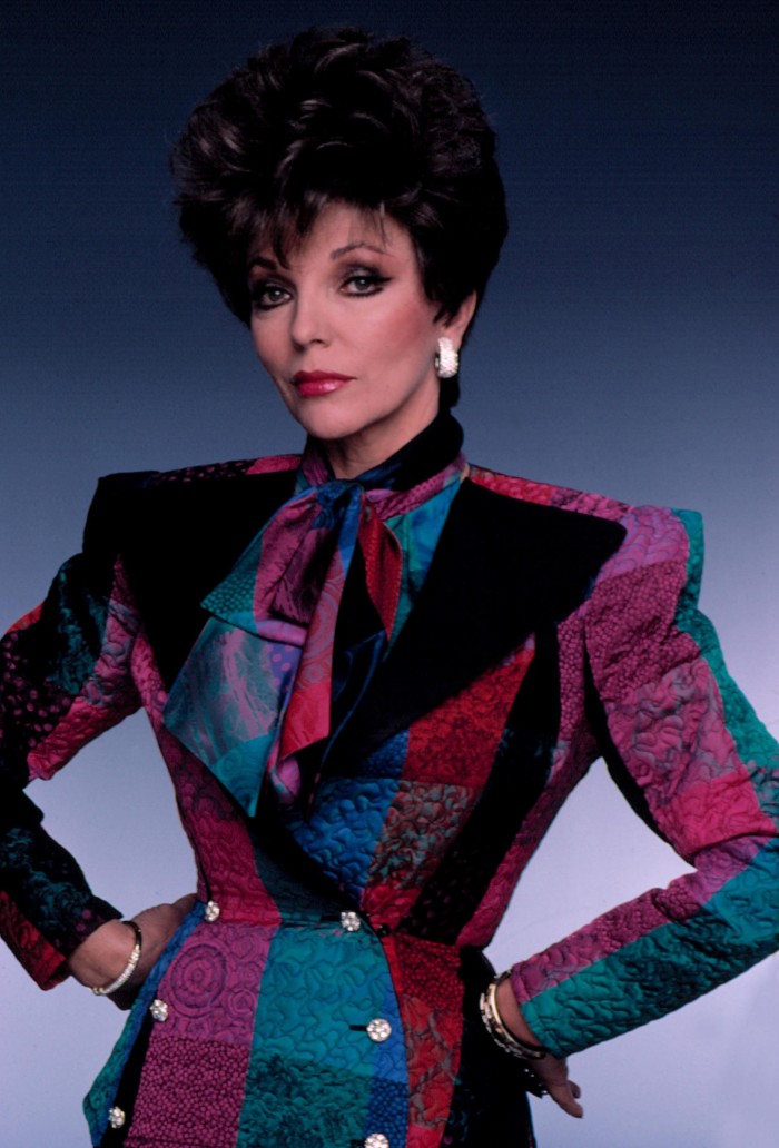 Joan Collins as Alexis Carrington Colby in Dynasty