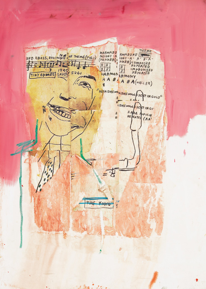 Pink Parker, 1983, by Jean-Michel Basquiat