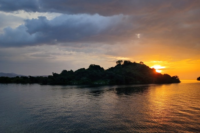 One of Lake Kivu’s islands, a stop on a Kivu Queen sailing
