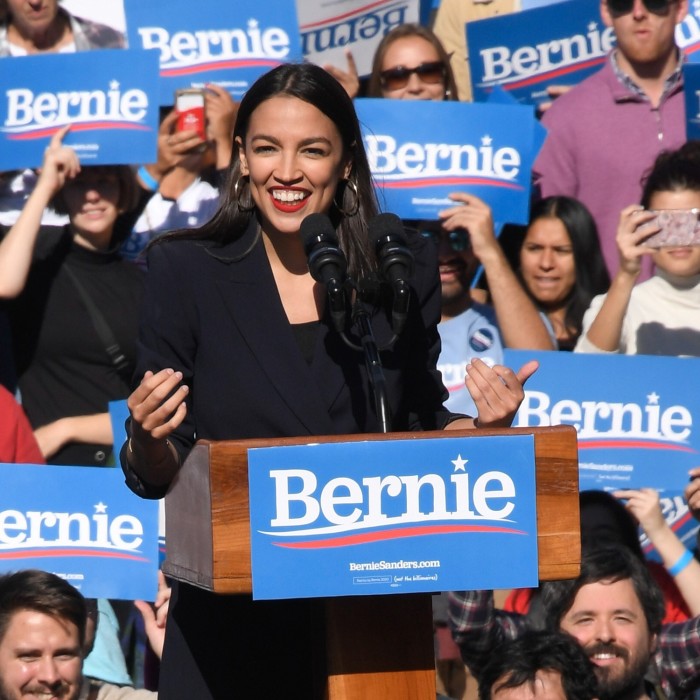 She announces her support for Democratic presidential hopeful, Bernie Sanders: @berniesanders “She is an inspiration to people across this country.” October 19 2019