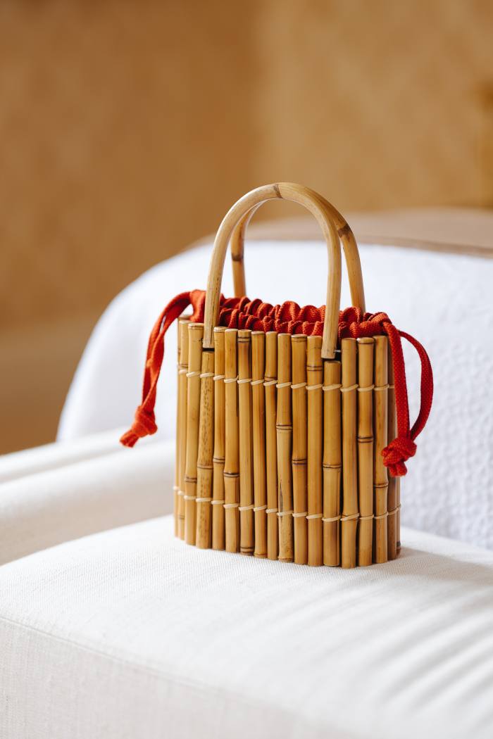 Pinto’s souvenir bamboo bag