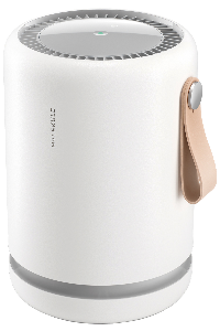 One of her recent finds: a Molekule air purifier