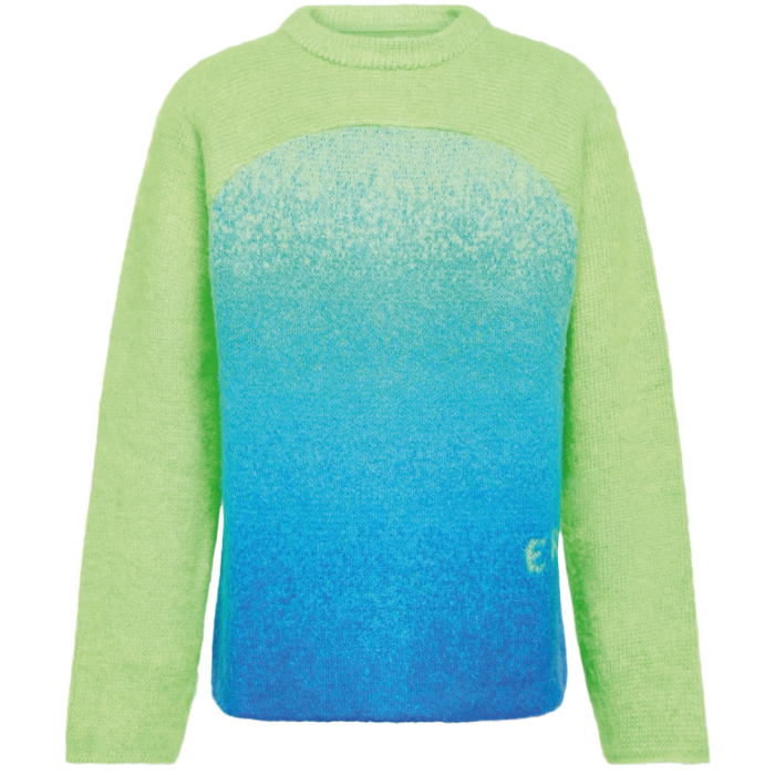 ERL mohair-mix Rainbow sweater, £749, mytheresa.com