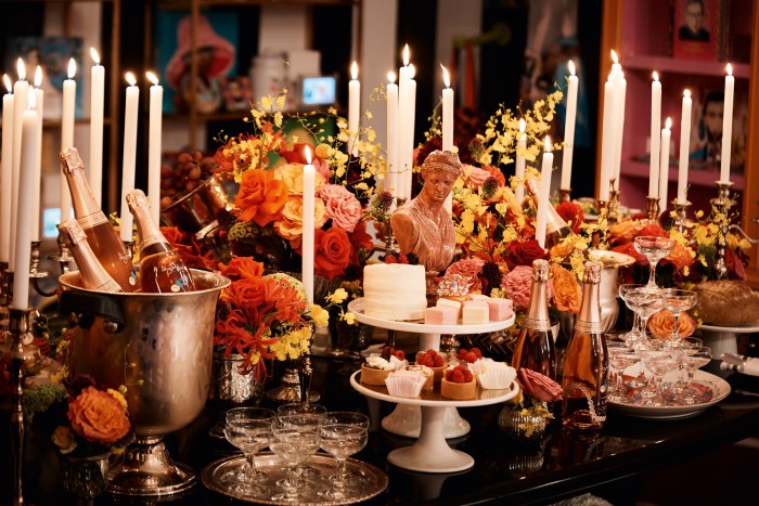The table laid by Longshore and photographer Harol Baez
