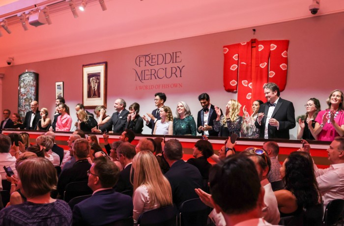 The ‘Freddie Mercury: A World of His Own’ evening sale at Sotheby’s on September 06, 2023 in London, England