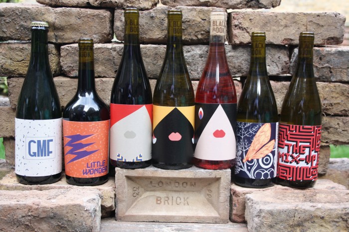 A selection of wines from Blackbook Winery