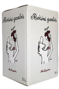 Raisins-Gaulois bag-in-a-box wine, £69.75 for five litres, from morewine.co.uk 