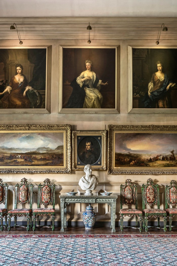 The Beauty Room, created by the 6th Duke to showcase paintings of the ladies of Queen Anne’s court 