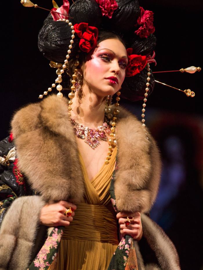 Dolce & Gabbana Alta Moda 2019 at La Scala, Milan