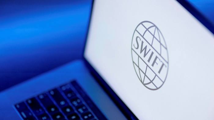 The Society for Worldwide Interbank Financial Telecommunication (Swift) company logo