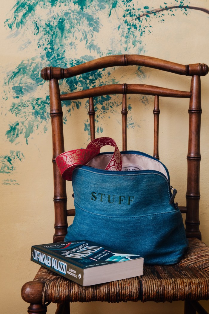 Bini’s “Stuff” bag, by Florence’s My Style Bags store