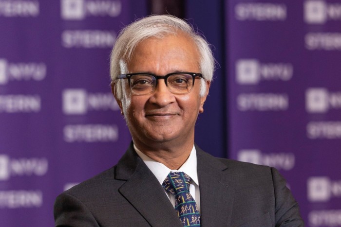 Rangarajan Sundaram, dean of NYU Stern School of Business